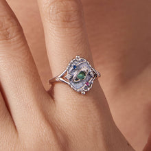 Load image into Gallery viewer, 925 Sterling Silver Pendant 1.5*1.2 cm with Enamel and CZ for Women