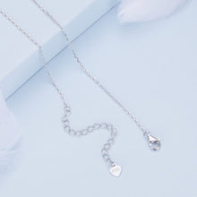 Load image into Gallery viewer, 925 Sterling Silver Butterfly Necklace with Pavé Setting CZ, 40cm Length for Women