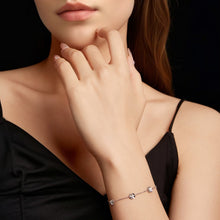Load image into Gallery viewer, 925 Sterling Silver 0.1 Carat Moissanite Bracelet for Women