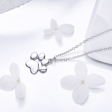 Load image into Gallery viewer, 925 Sterling Silver Necklace with SCN Pendant 1.5x1.4cm for Women
