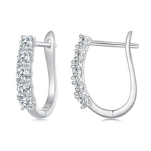 Load image into Gallery viewer, S925 Sterling Silver Moissanite Earrings 0.30 Carat for Women