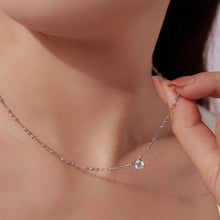 Load image into Gallery viewer, 925 Sterling Silver 0.5 Carat Moissanite Necklace for Women