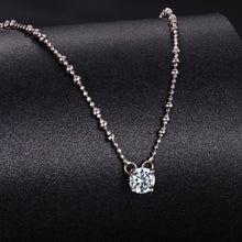 Load image into Gallery viewer, 925 Sterling Silver 0.5 Carat Moissanite Necklace for Women