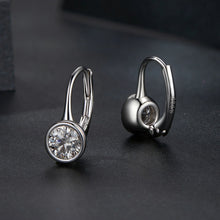 Load image into Gallery viewer, 925 Sterling Silver 0.50 Carat Moissanite Earrings for Women