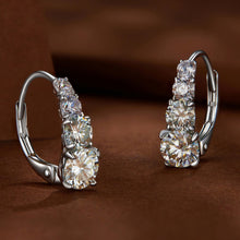 Load image into Gallery viewer, S925 Sterling Silver 0.50 Carat Moissanite Earrings for Women