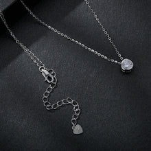 Load image into Gallery viewer, S925 Sterling Silver Moissanite Necklace 400mm with 1ct Moissanite for Women