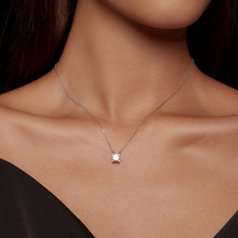 Load image into Gallery viewer, 925 Sterling Silver 0.65 Carat Moissanite Necklace for Women