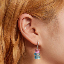 Load image into Gallery viewer, S925 Sterling Silver Pavé Setting CZ Earrings for Women