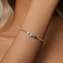 Load image into Gallery viewer, 925 Sterling Silver 0.5 Carat Moissanite White Gold Plated Bracelet for Women