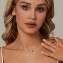 Load image into Gallery viewer, 925 Sterling Silver 4mm 0.245ct Moissanite Necklace for Women