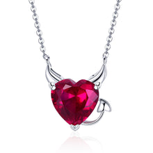 Load image into Gallery viewer, 925 Sterling Silver Necklace with 1.5x1.3 cm Pendant for Women