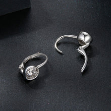 Load image into Gallery viewer, 925 Sterling Silver 0.50 Carat Moissanite Earrings for Women