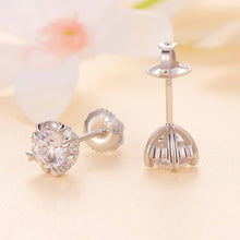 Load image into Gallery viewer, 925 Sterling Silver Moissanite 0.50 Carat Earrings for Women