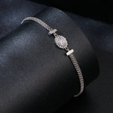 Load image into Gallery viewer, 925 Sterling Silver 0.5 Carat Moissanite White Gold Plated Bracelet for Women