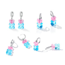 Load image into Gallery viewer, S925 Sterling Silver Pavé Setting CZ Earrings for Women