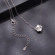 Load image into Gallery viewer, 925 Sterling Silver Moissanite 0.5 Carat White Gold Plated Necklace for Women
