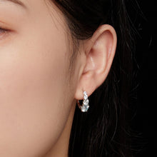 Load image into Gallery viewer, S925 Sterling Silver 0.50 Carat Moissanite Earrings for Women