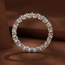 Load image into Gallery viewer, 925 Sterling Silver 3mm Moissanite Ring for Women Size 6