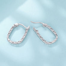 Load image into Gallery viewer, 925 Sterling Silver Hoop Earrings for Women