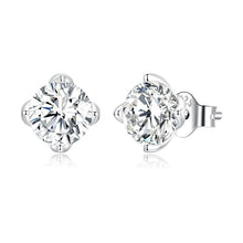Load image into Gallery viewer, 925 Sterling Silver 0.50 Carat Moissanite Earrings for Women