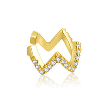 Load image into Gallery viewer, 925 Sterling Silver Plated Platinum Pavé CZ Earrings for Women