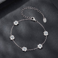 Load image into Gallery viewer, 925 Sterling Silver 0.1 Carat Moissanite Bracelet for Women