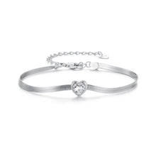 Load image into Gallery viewer, 925 Sterling Silver Pavé CZ Bracelet for Women