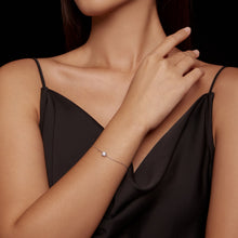 Load image into Gallery viewer, S925 Sterling Silver Moissanite Bracelet 15+3cm for Women