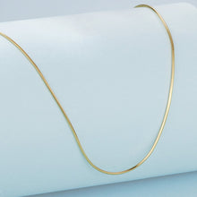Load image into Gallery viewer, 925 Sterling Silver + Plated White Gold 40cm Necklace