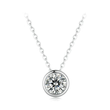 Load image into Gallery viewer, S925 Sterling Silver Moissanite Necklace 400mm with 1ct Moissanite for Women