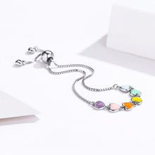 Load image into Gallery viewer, 925 Sterling Silver Adjustable 26cm Bracelet