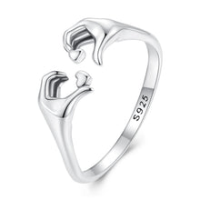 Load image into Gallery viewer, S925 Oxidized Silver 0.17cm Ring