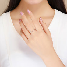 Load image into Gallery viewer, 925 Sterling Silver Platinum Plated 0.1cm Ring for Men