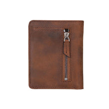 Load image into Gallery viewer, Fabio Leather Men's Wallet with Zipper