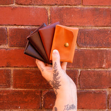 Load image into Gallery viewer, Leather Fold Wallet - USA Made