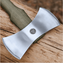 Load image into Gallery viewer, Functional double bit axe "Vargstal"