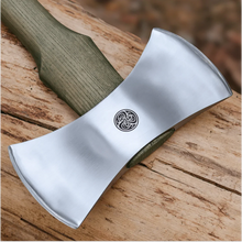 Load image into Gallery viewer, Functional double bit axe "Vargstal"