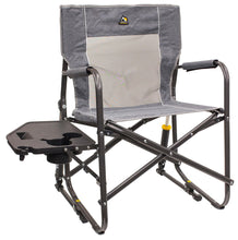 Load image into Gallery viewer, GCI Outdoor Freestyle Rocker Portable Folding Rocking Chair, Outdoor Camping Chair with Side Table