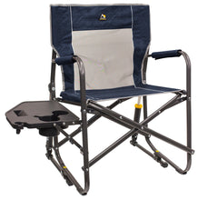 Load image into Gallery viewer, GCI Outdoor Freestyle Rocker Portable Folding Rocking Chair, Outdoor Camping Chair with Side Table