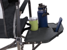 Load image into Gallery viewer, GCI Outdoor Freestyle Rocker XL Portable Folding Rocking Chair, Outdoor Camping Chair with Side Table, Aluminum