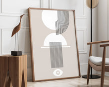 Load image into Gallery viewer, DecorBites™ Geometric Bauhaus Canvas Poster: Retro Home Wall Art