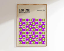 Load image into Gallery viewer, DecorBites™ Geometric Bauhaus Canvas Poster: Retro Home Wall Art