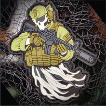 Load image into Gallery viewer, Tactical Recon Ghost - Glow in the Dark - 3.5" PVC Patch