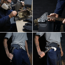 Load image into Gallery viewer, Hand forged tomahawk "Nanook"