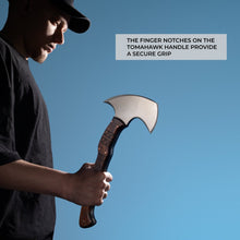 Load image into Gallery viewer, Hand forged tomahawk "Nanook"