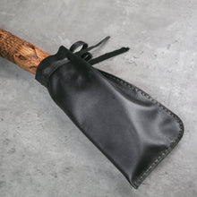 Load image into Gallery viewer, Handcrafted Leviathan axe with glow in the dark runes