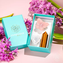 Load image into Gallery viewer, Healing Butterfly – Crystal Car Kit of Safety