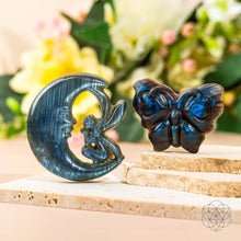 Load image into Gallery viewer, I Am Reborn - Labradorite Carving of Transformation