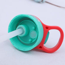 Load image into Gallery viewer, 12oz Blank Sublimation Sippy Cup White Straight Stainless Drinking Tumbler Sport Water Bottles with Handle