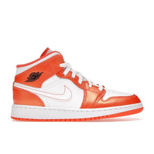 Load image into Gallery viewer, Air Jordan 1 Mid "Metallic Orange" GS